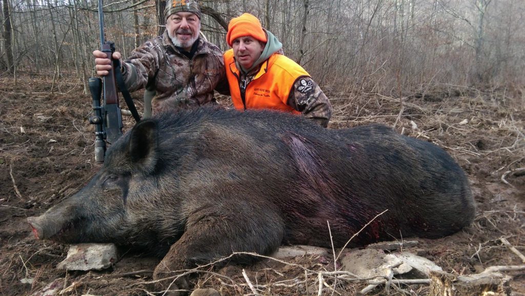 Boar hunting guide, PA outfitter