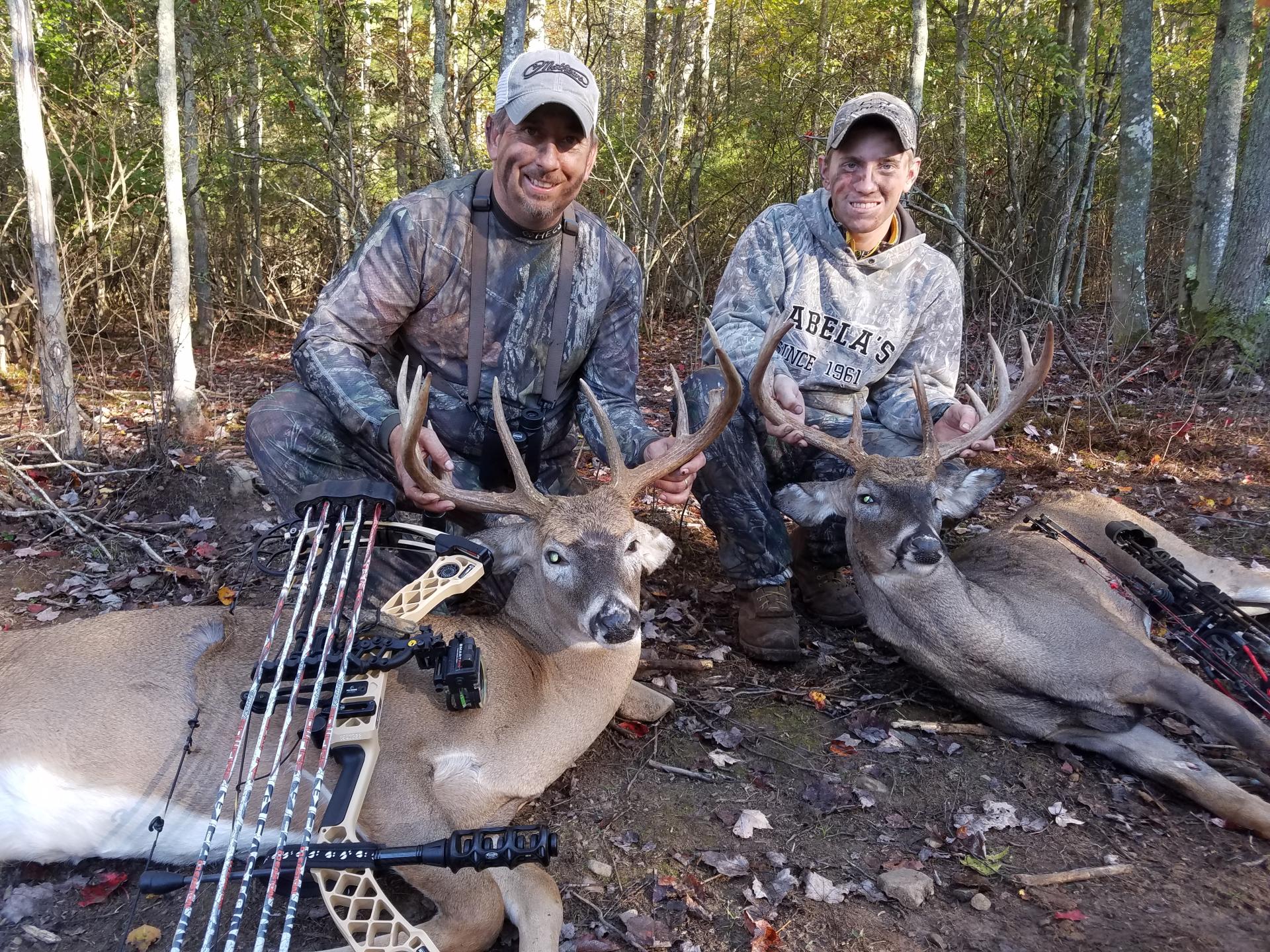 Whitetail Deer hunting preserve in Pennsylvania, archery deer hunting